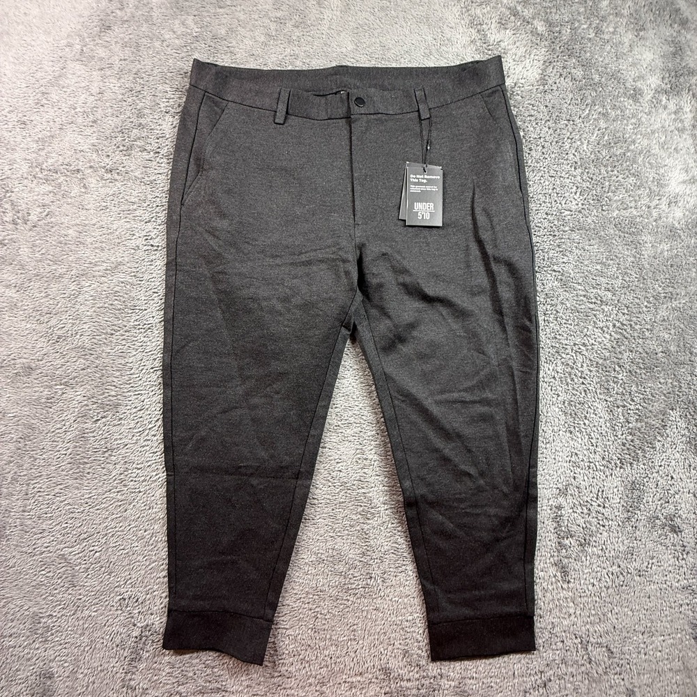 Under 510 Mason Omni-Stretch Jogger Pants 38x24 Charcoal Gray NWT Slim